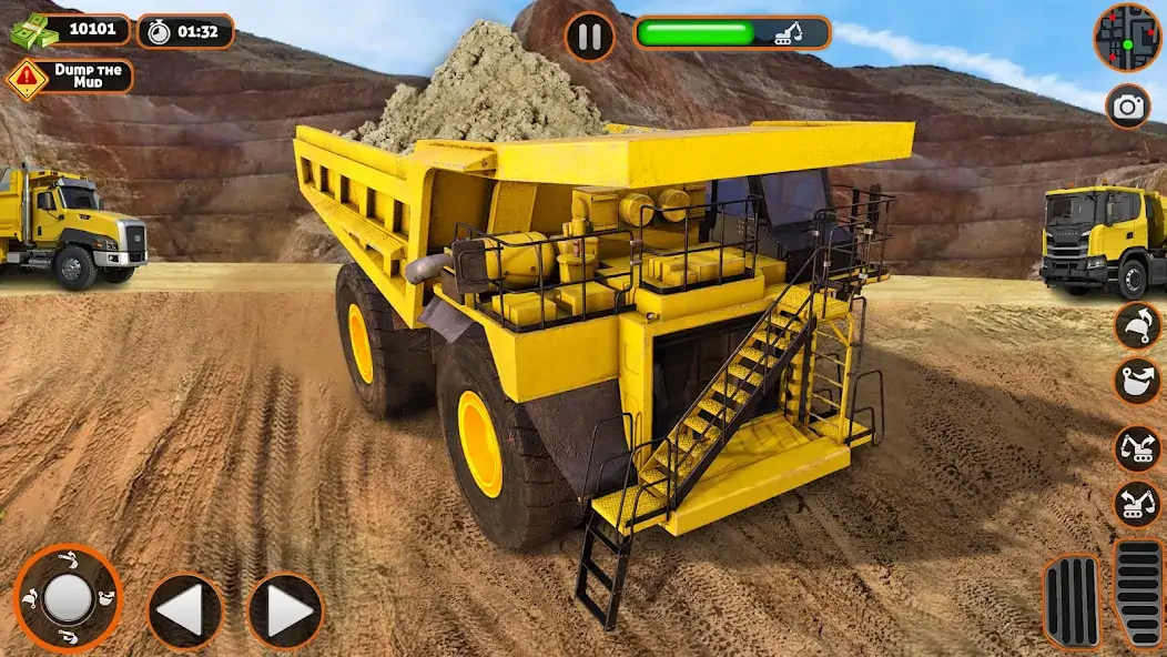Download Construction Dump Truck Game [MOD, Unlimited coins] + Hack [MOD, Menu] for Android