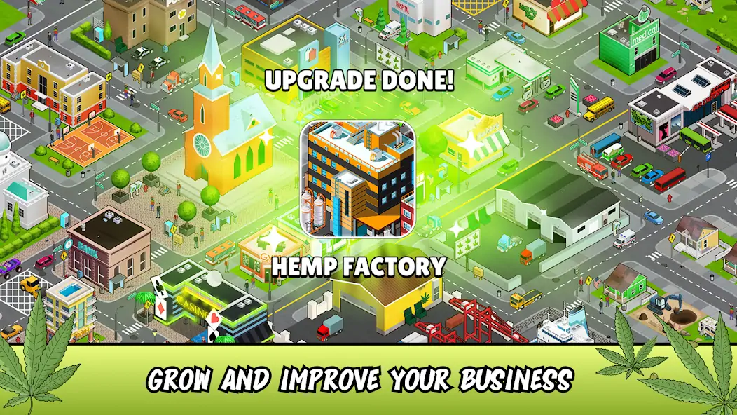 Download Weed City - Hemp Farm Tycoon [MOD, Unlimited money/coins] + Hack [MOD, Menu] for Android