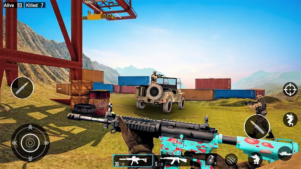 Download Commando Gun Shooting Games [MOD, Unlimited money] + Hack [MOD, Menu] for Android