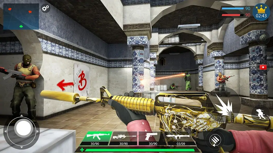 Download Commando Gun Shooting Games 3D [MOD, Unlimited coins] + Hack [MOD, Menu] for Android