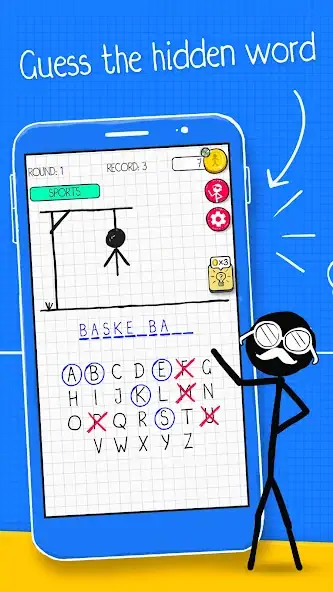 Download Hangman [MOD, Unlimited money/coins] + Hack [MOD, Menu] for Android