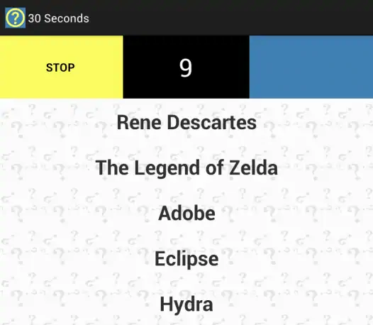 Download 30 Seconds Quiz [MOD, Unlimited coins] + Hack [MOD, Menu] for Android