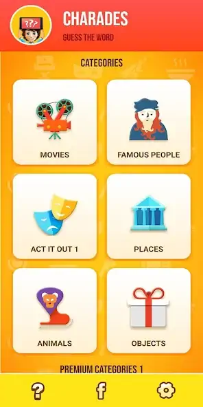 Download Charades Guess the Word [MOD, Unlimited money/gems] + Hack [MOD, Menu] for Android