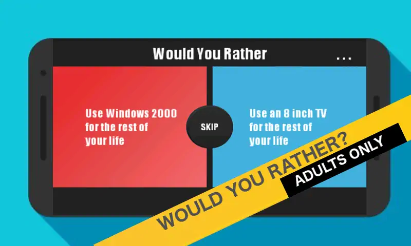 Download Would You Rather? Adults [MOD, Unlimited money/gems] + Hack [MOD, Menu] for Android