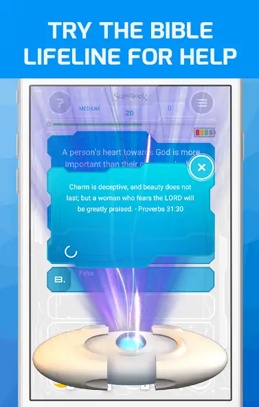 Download Superbook Bible Trivia Game [MOD, Unlimited money] + Hack [MOD, Menu] for Android