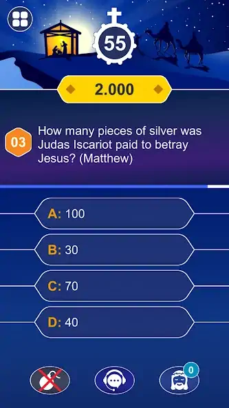 Download Daily Bible Trivia Quiz Games [MOD, Unlimited money/gems] + Hack [MOD, Menu] for Android