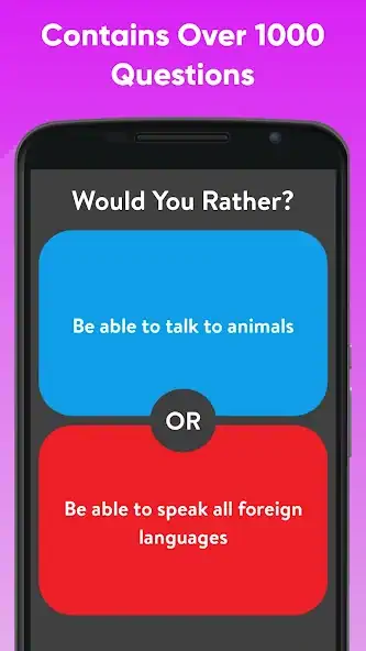 Download Would You Rather Choose? [MOD, Unlimited money/gems] + Hack [MOD, Menu] for Android