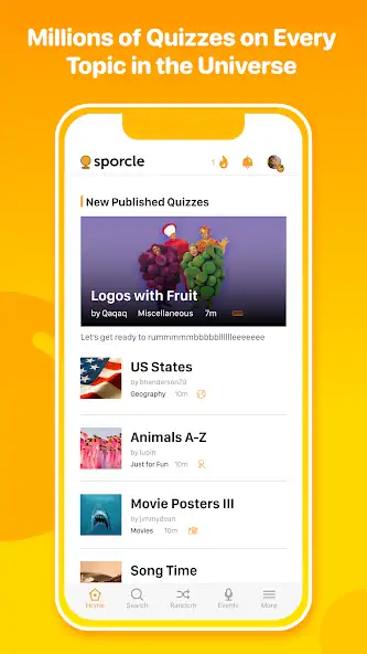 Download Sporcle [MOD, Unlimited money] + Hack [MOD, Menu] for Android