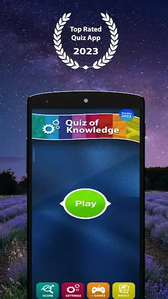 Download Quiz of Knowledge Game [MOD, Unlimited money/coins] + Hack [MOD, Menu] for Android