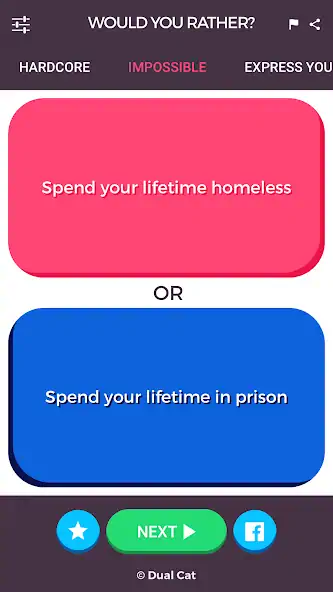 Download Would You Rather - Social Game [MOD, Unlimited coins] + Hack [MOD, Menu] for Android