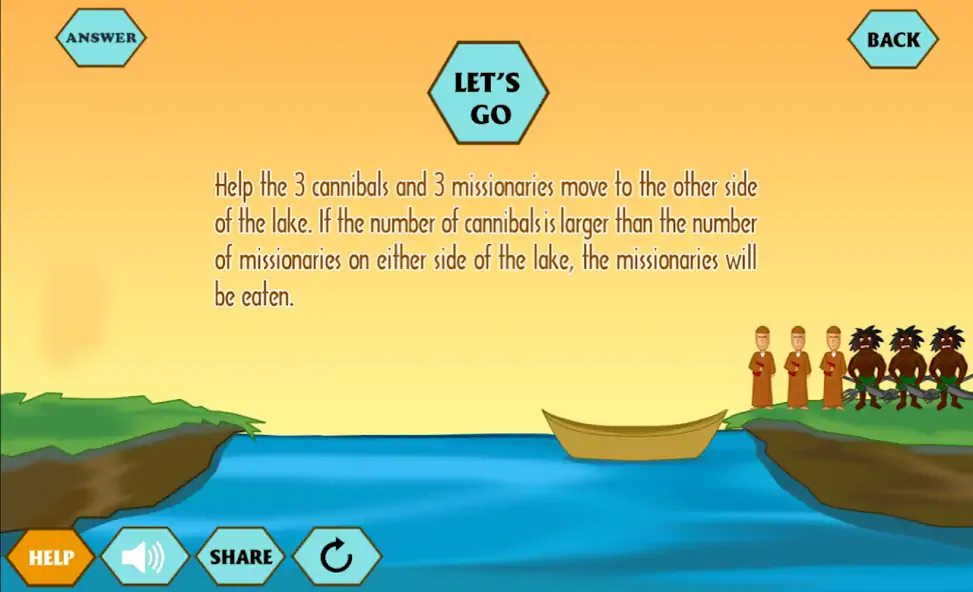 Download River Crossing IQ [MOD, Unlimited coins] + Hack [MOD, Menu] for Android