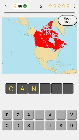 Download Maps of All Countries Geo-Quiz [MOD, Unlimited money/gems] + Hack [MOD, Menu] for Android