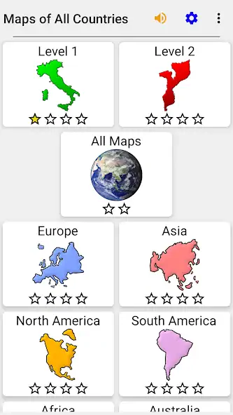 Download Maps of All Countries Geo-Quiz [MOD, Unlimited money/gems] + Hack [MOD, Menu] for Android