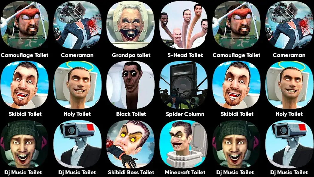 Download Skibidi toilet Guess the voice [MOD, Unlimited money] + Hack [MOD, Menu] for Android