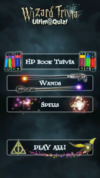 Download Harry Potter Wizard Quiz: U8Q [MOD, Unlimited money] + Hack [MOD, Menu] for Android