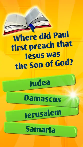 Download Bible Trivia Quiz Game [MOD, Unlimited money/coins] + Hack [MOD, Menu] for Android