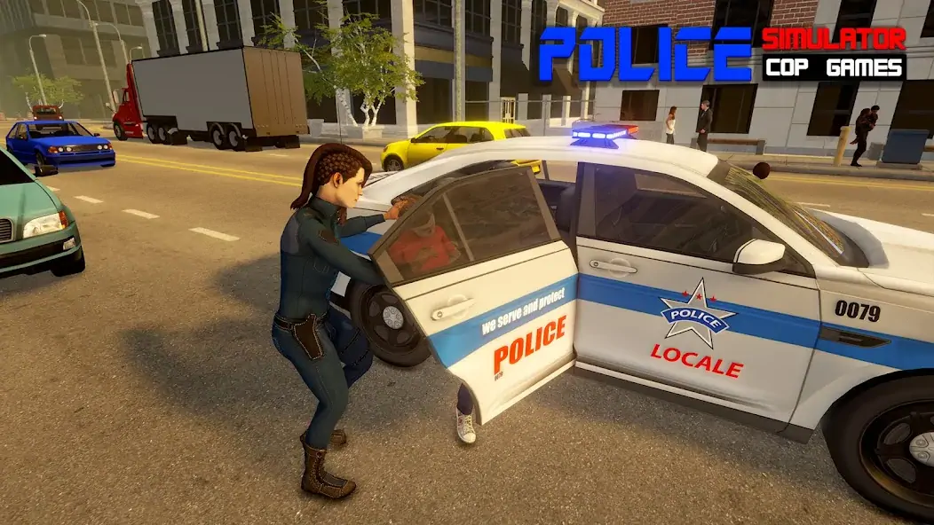 Download Police Simulator Job Cop Game [MOD, Unlimited money] + Hack [MOD, Menu] for Android