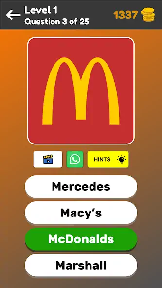 Download Logo Game: Multiple Choice [MOD, Unlimited coins] + Hack [MOD, Menu] for Android