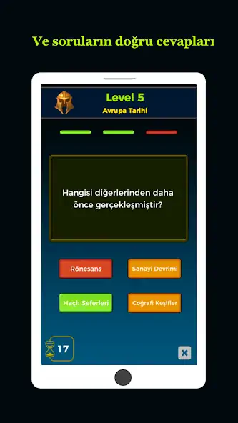 Download Osmanlı Tarihi Bilgi Yarışması [MOD, Unlimited money/gems] + Hack [MOD, Menu] for Android