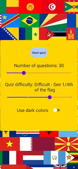 Download Super Flags! Flag Quiz [MOD, Unlimited money/gems] + Hack [MOD, Menu] for Android