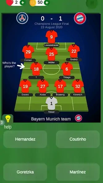 Download Champions League Quiz [MOD, Unlimited coins] + Hack [MOD, Menu] for Android
