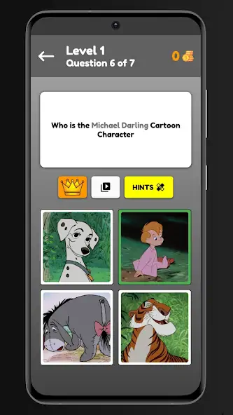 Download Guess Cartoon Character Quiz [MOD, Unlimited money/gems] + Hack [MOD, Menu] for Android