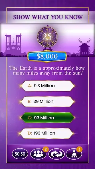 Download Millionaire Trivia : Game Quiz [MOD, Unlimited money/coins] + Hack [MOD, Menu] for Android