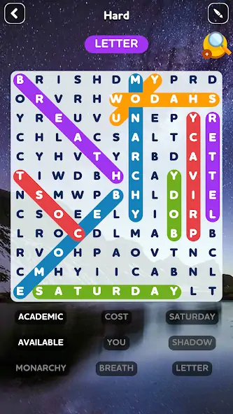 Download Word Search - Word Puzzle Game [MOD, Unlimited coins] + Hack [MOD, Menu] for Android
