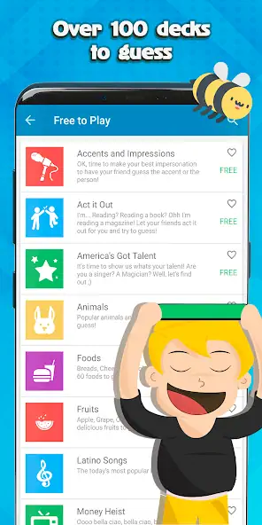 Download CharadesApp - What am I? (Char [MOD, Unlimited coins] + Hack [MOD, Menu] for Android
