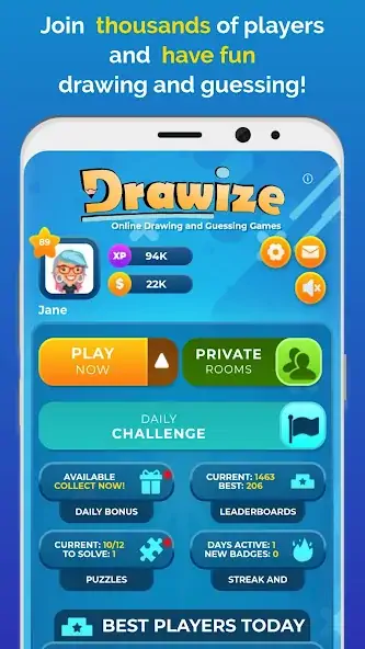 Download Drawize - Draw and Guess [MOD, Unlimited money] + Hack [MOD, Menu] for Android