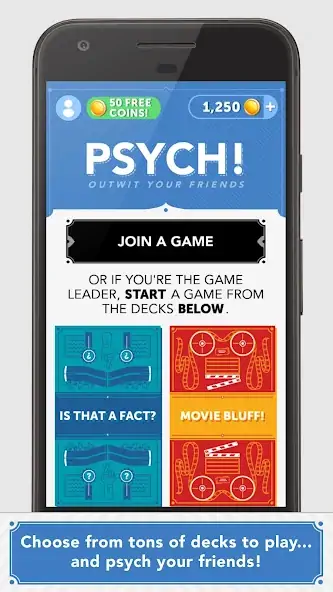 Download Psych! Outwit your friends [MOD, Unlimited coins] + Hack [MOD, Menu] for Android