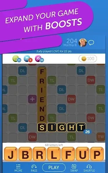 Download Words with Friends Word Puzzle [MOD, Unlimited money] + Hack [MOD, Menu] for Android