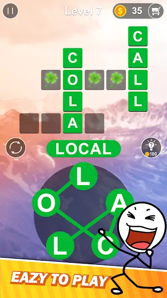 Download Word Connec t- Word Search [MOD, Unlimited coins] + Hack [MOD, Menu] for Android
