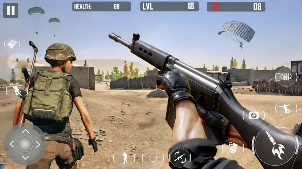 Download Squad Fire Gun Games - Battleg [MOD, Unlimited money/gems] + Hack [MOD, Menu] for Android