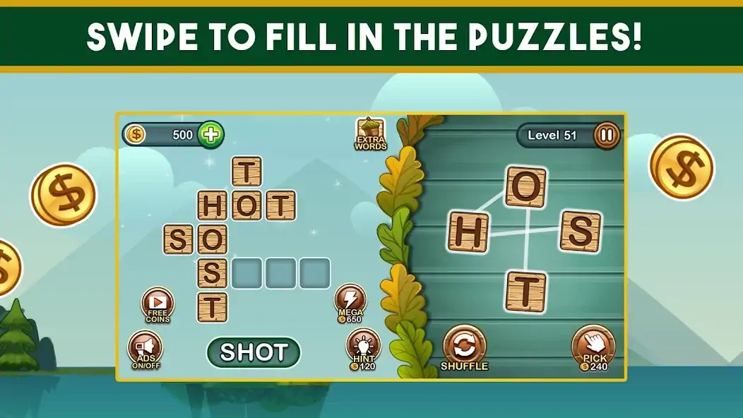 Download Word Nut - Word Puzzle Games [MOD, Unlimited money/coins] + Hack [MOD, Menu] for Android