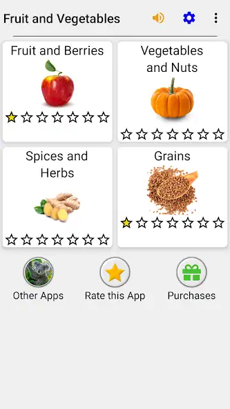 Download Fruit and Vegetables - Quiz [MOD, Unlimited money/gems] + Hack [MOD, Menu] for Android