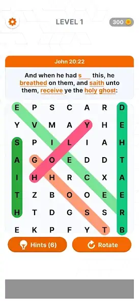 Download Bible Verse Search-Word Search [MOD, Unlimited coins] + Hack [MOD, Menu] for Android