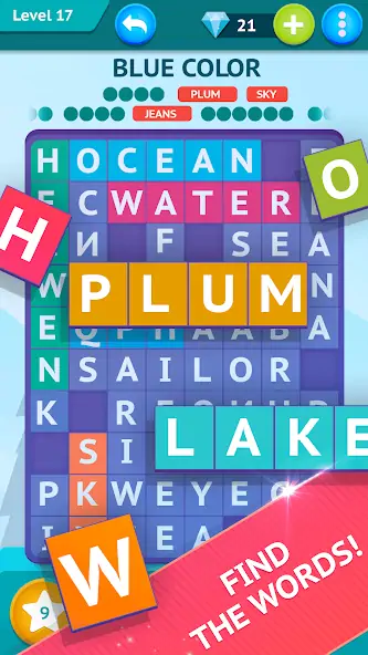Download Smart Words - Word Search game [MOD, Unlimited money/gems] + Hack [MOD, Menu] for Android