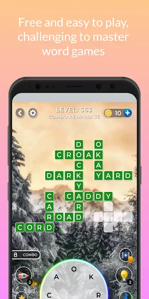 Download Crossword: Wonders of Words [MOD, Unlimited money/gems] + Hack [MOD, Menu] for Android