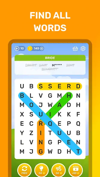 Download Word Search Puzzle Game [MOD, Unlimited money] + Hack [MOD, Menu] for Android
