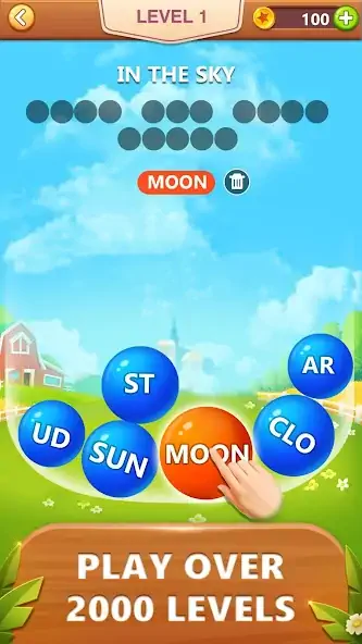 Download Word Bubble Puzzle - Word Game [MOD, Unlimited coins] + Hack [MOD, Menu] for Android