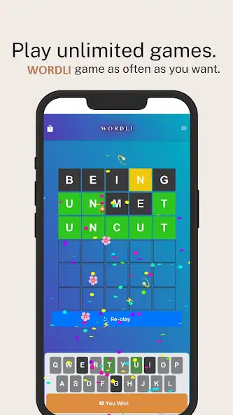 Download WORDLI - Guess the Puzzle Word [MOD, Unlimited money/coins] + Hack [MOD, Menu] for Android