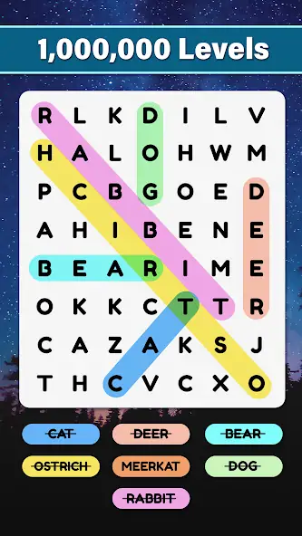 Download Word Search : Word Find [MOD, Unlimited money/gems] + Hack [MOD, Menu] for Android