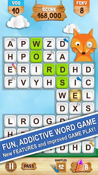 Download Words with Foxy [MOD, Unlimited money/coins] + Hack [MOD, Menu] for Android