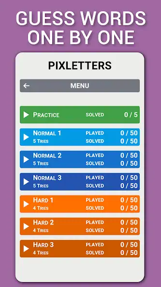 Download Pixletters [MOD, Unlimited money/gems] + Hack [MOD, Menu] for Android