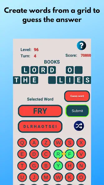 Download Letterhead: Guess Word Flipper [MOD, Unlimited money/coins] + Hack [MOD, Menu] for Android