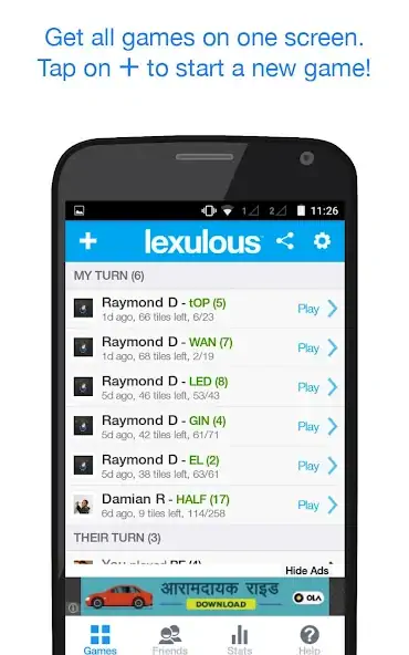 Download Lexulous Word Game [MOD, Unlimited money] + Hack [MOD, Menu] for Android