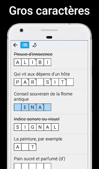 Download Mots Fléchés : Mots Croisés [MOD, Unlimited money] + Hack [MOD, Menu] for Android