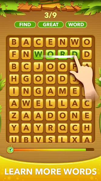 Download Word Scroll - Search Word Game [MOD, Unlimited coins] + Hack [MOD, Menu] for Android